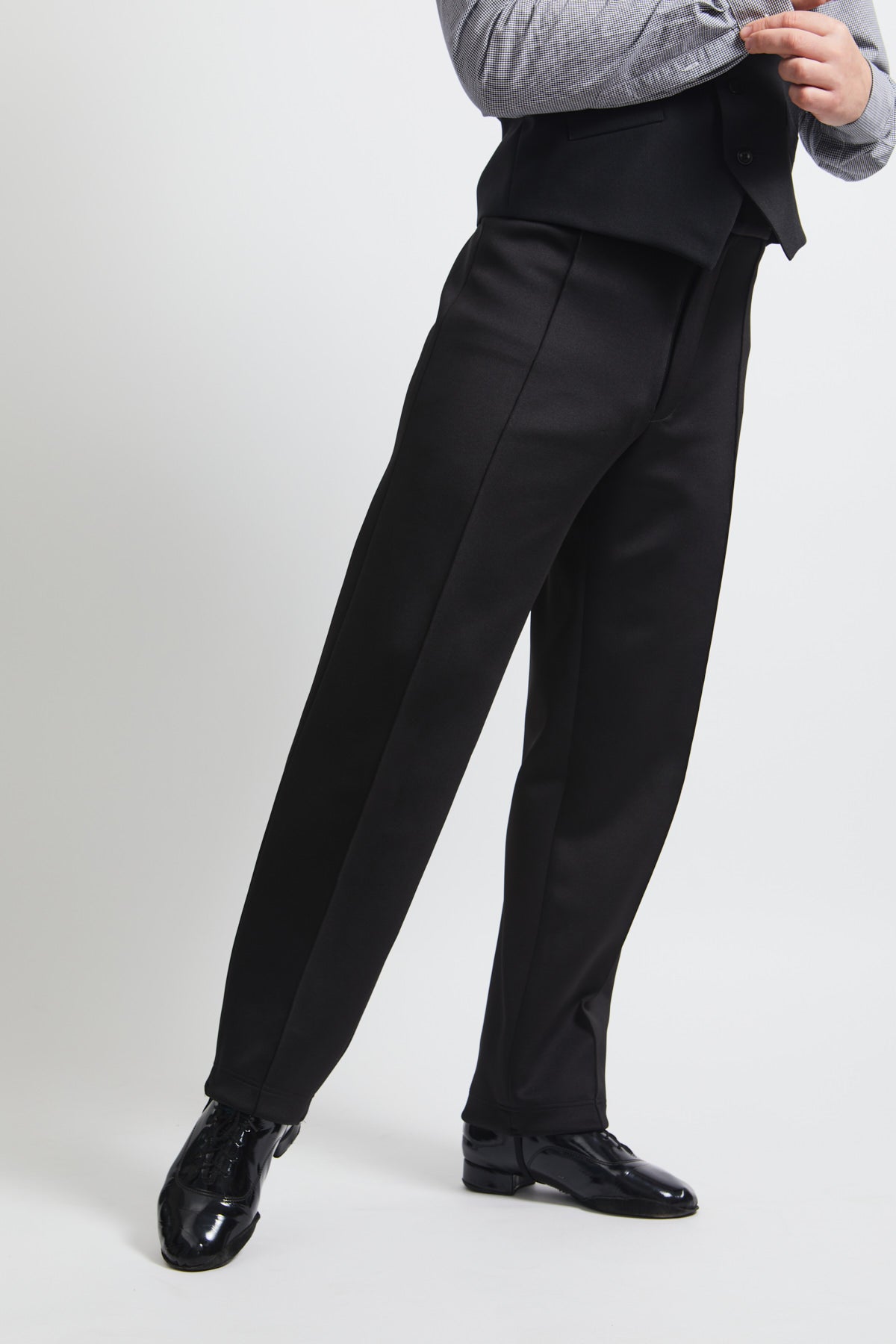 Mens Tailored Zip Up Trousers
