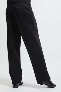 Mens Tailored Zip Up Trousers