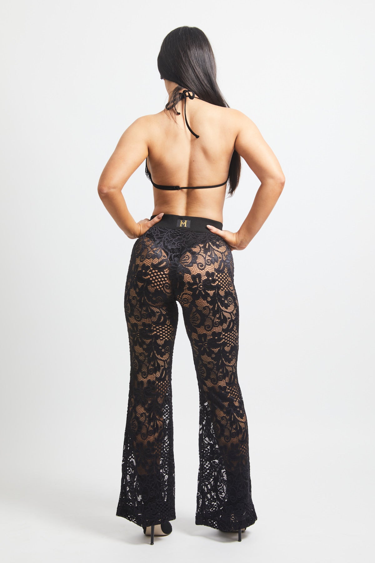 Alexis Lace Flared Pants