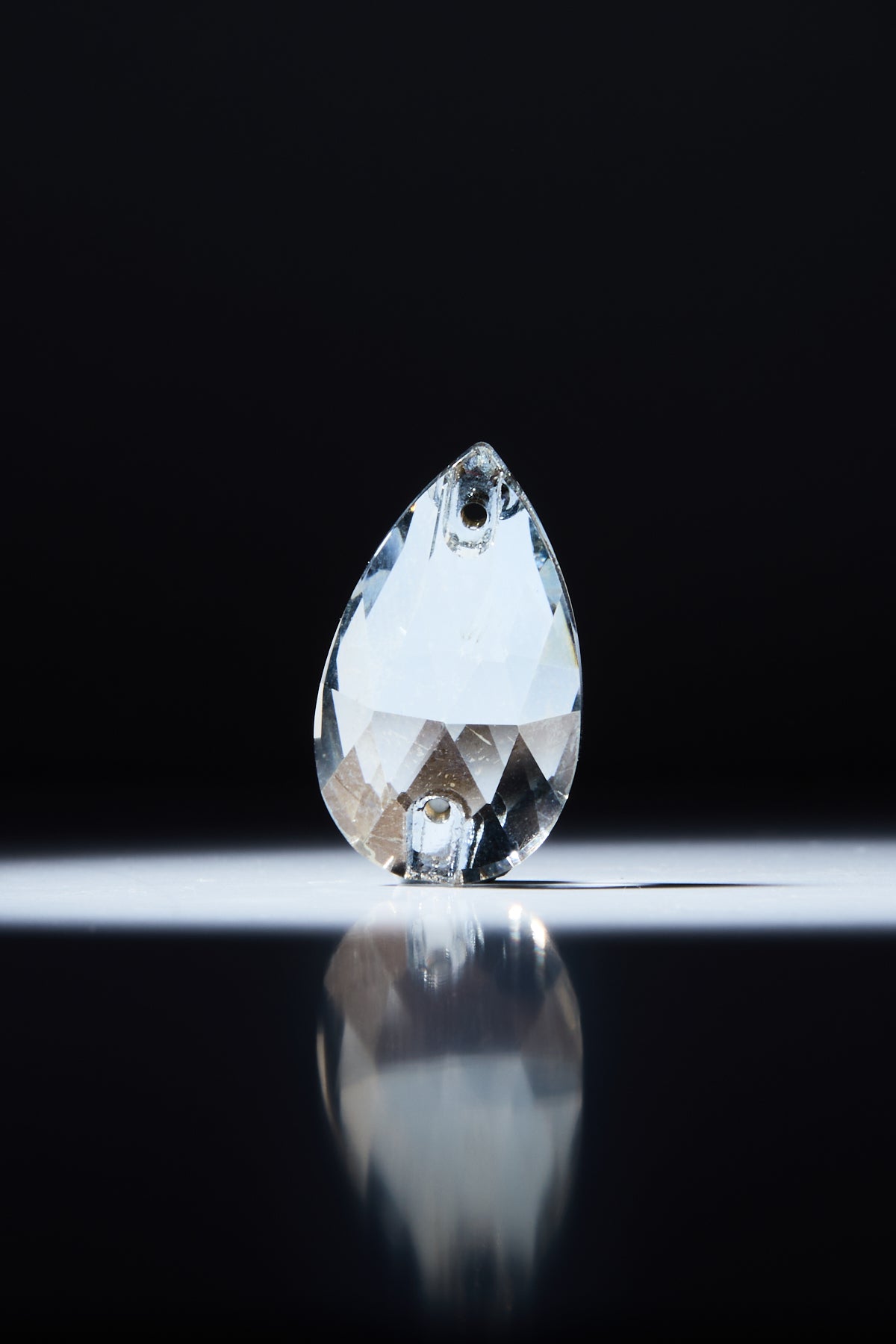 Silver Grey Teardrop