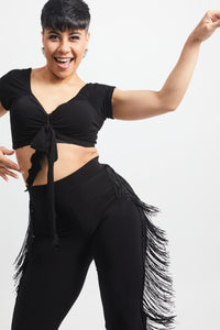 Nova Tie Up Crop