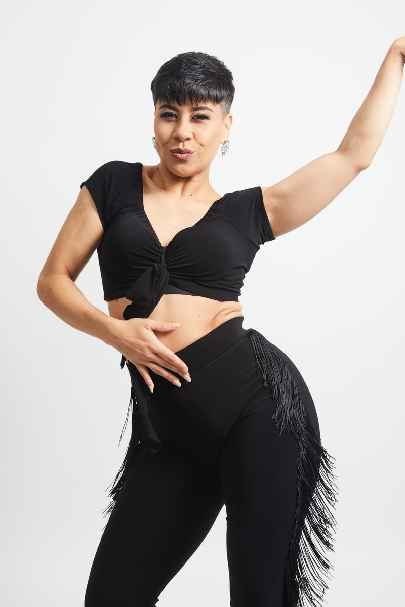 Nova Tie Up Crop