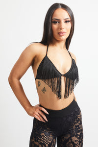 Alexis Fringe Bralette