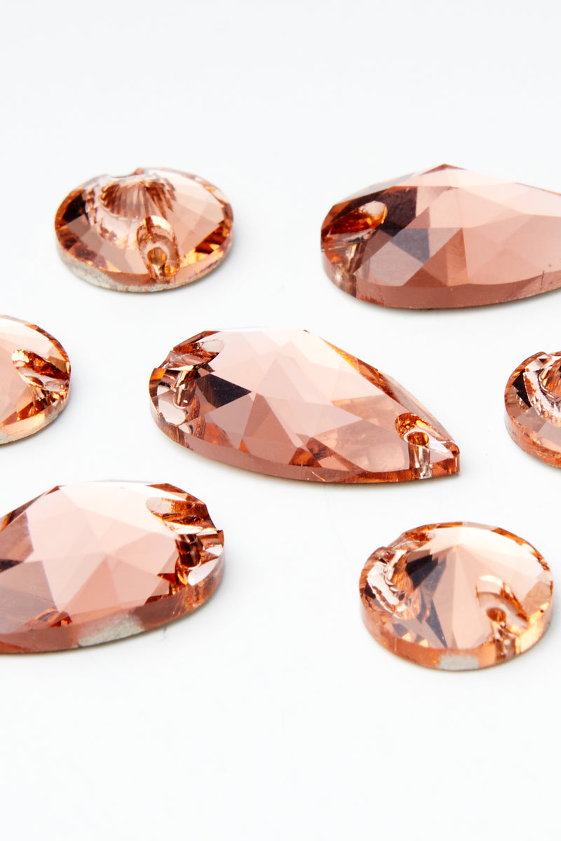 Rose Gold Teardrop