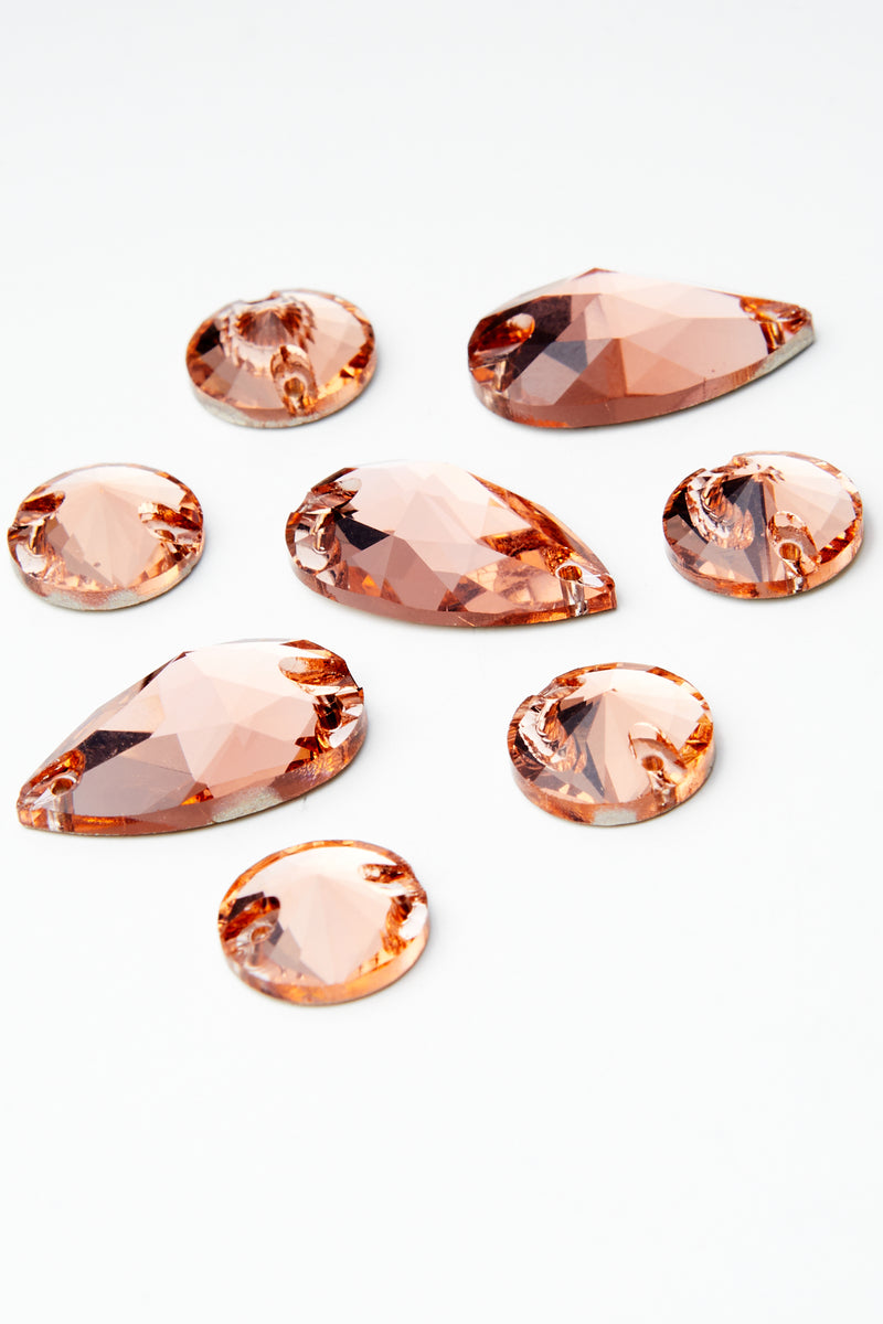 Rose Gold Teardrop