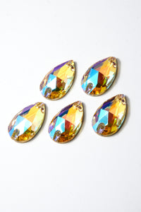 Silk White Teardrop