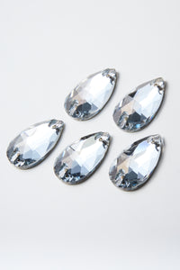 Silver Grey Teardrop