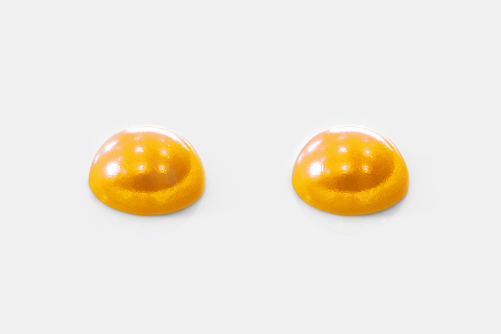 Gold Half Round Pearls - PRE ORDER