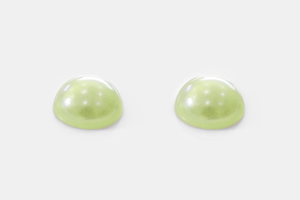 Mint Half Round Pearls - PRE ORDER