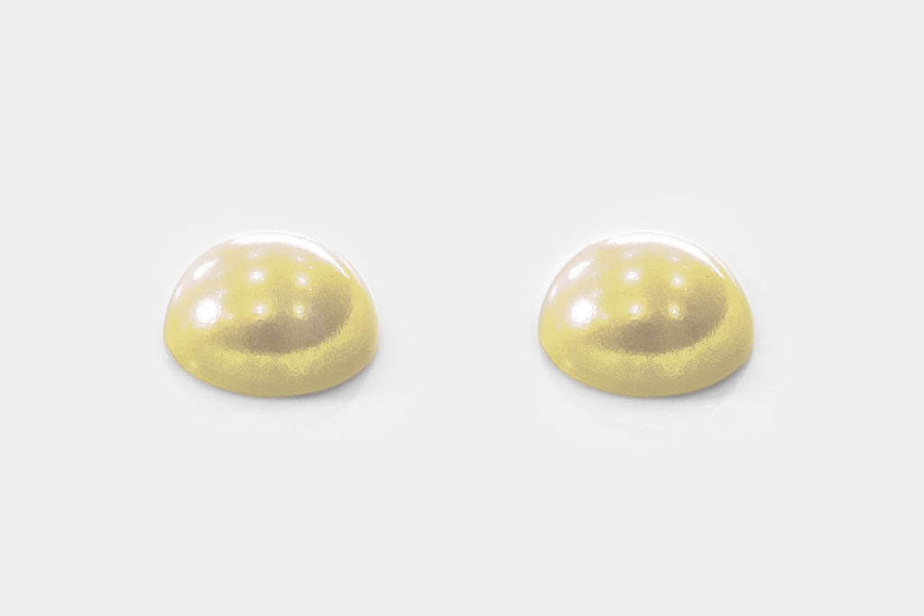Lemon Half Round Pearls - PRE ORDER