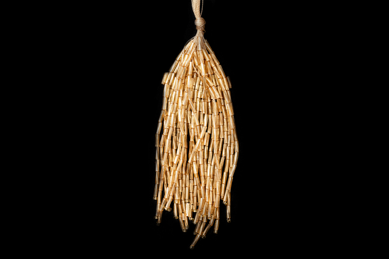 Gold Bugle Beads