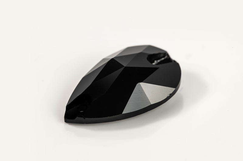 Jet Black Teardrop