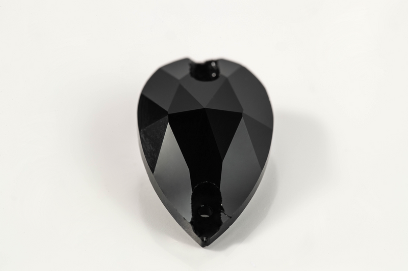 Jet Black Teardrop