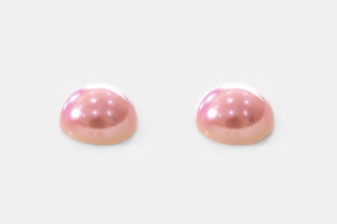 Cream Half Round Pearls - PRE ORDER