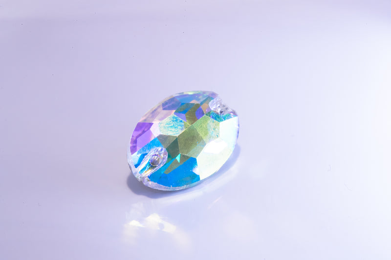 Crystal AB Oval